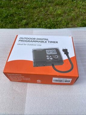 TiFFCOFiO Outdoor Waterproof Digital Programmable Timer (Model TF-261A) NIB